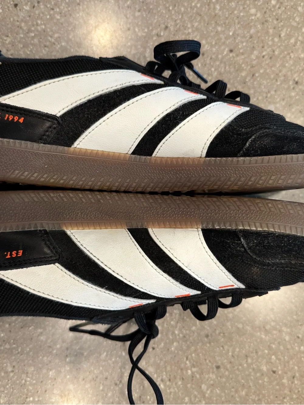 adidas Predator 24 Freestyle Low Black Red Size 9